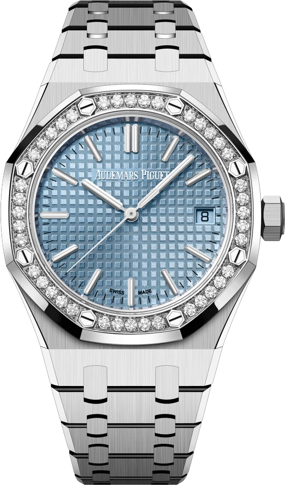 Часы Audemars Piguet  Royal Oak Selfwinding 37mm Ice Blue  15551ST.ZZ.1356ST.04