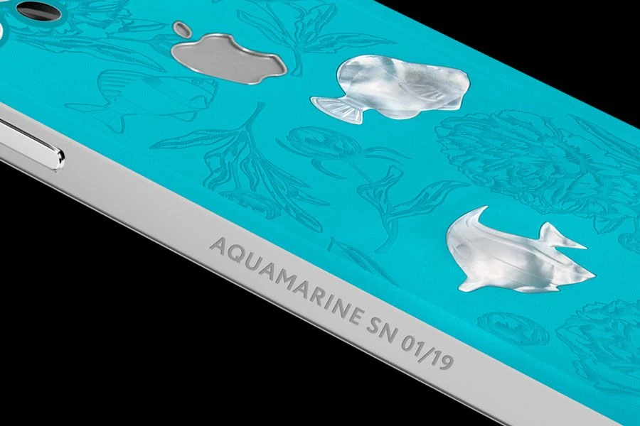 Кастомный Телефон Designa Individual  Aquamarine  