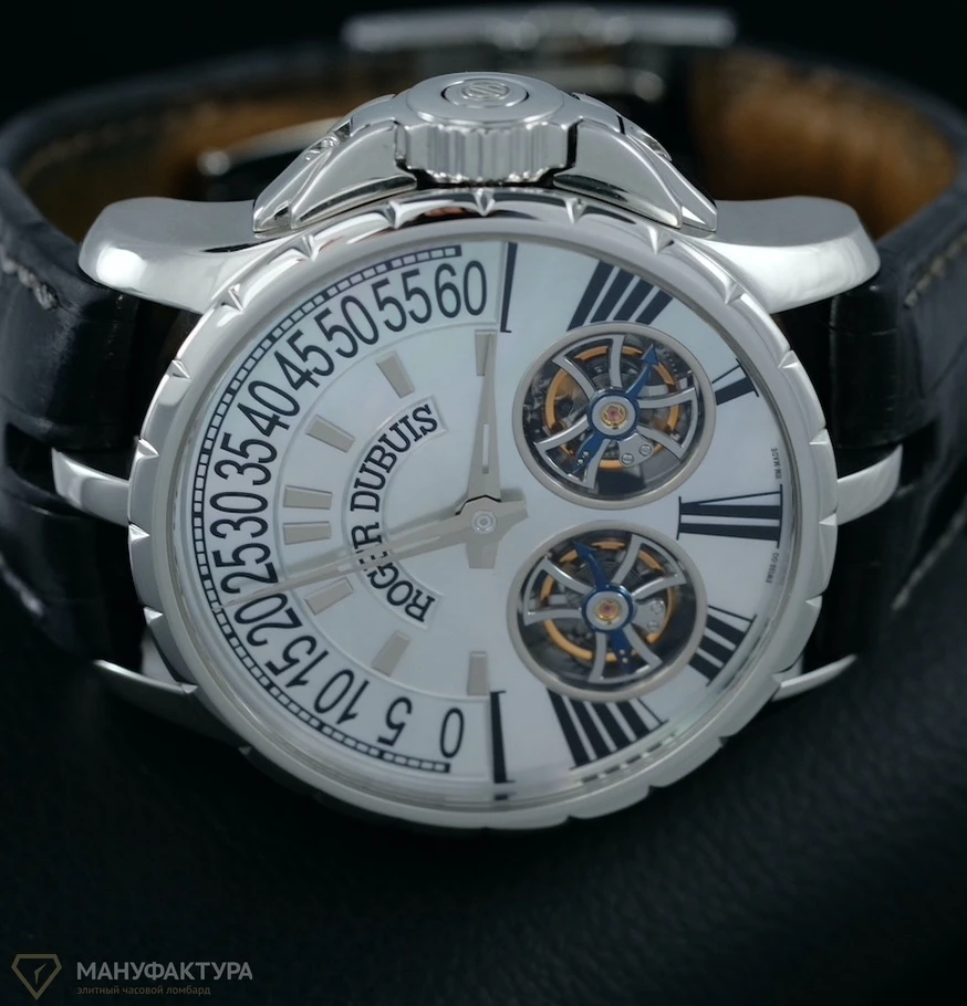 Часы Roger Dubuis  Excalibur Double Flying Tourbillon  EX45 01 9 N1.67A