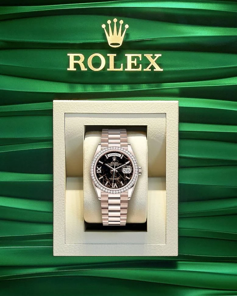 Заказать Rolex  Day-Date Oyster Perpetual 36 Mm  m128345rbr-0044