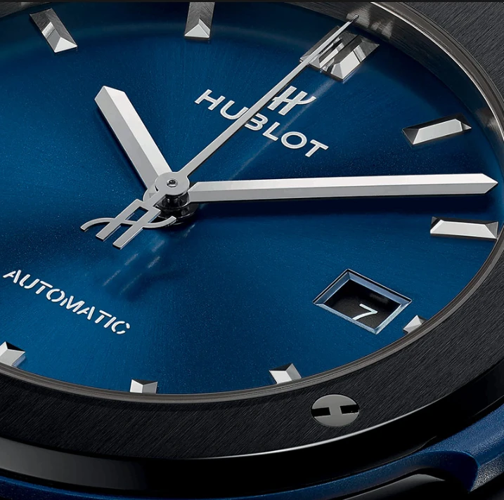 Заказать Hublot  Classic Fusion Ceramic Blue 42 Mm  542.CM.7170.LR