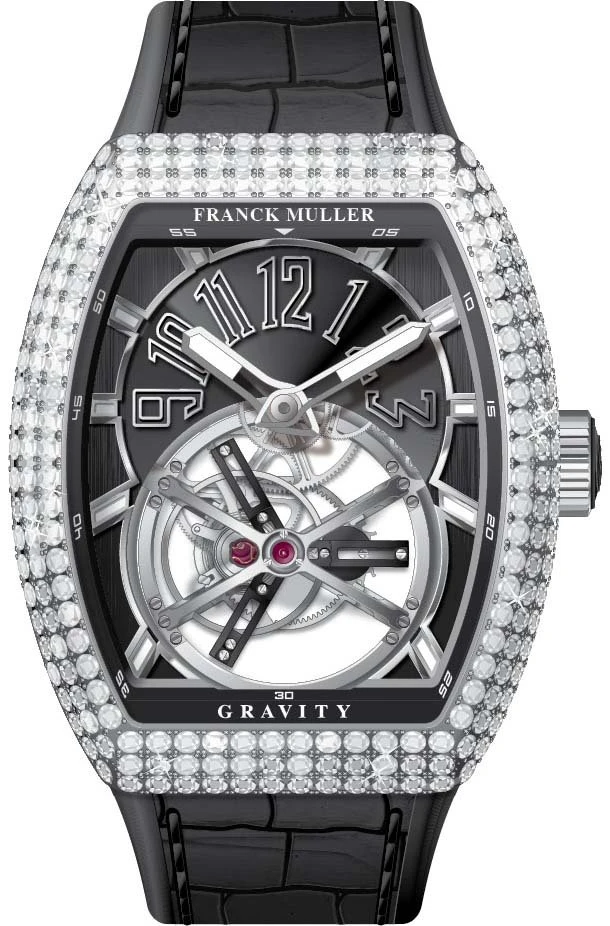 Заказать Franck Muller  Mens Collection Gravity Vanguard Yachting  V 50 LT GRAVITI CS D AC.NR