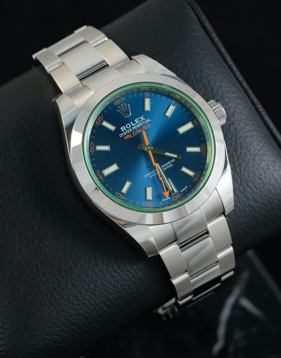 Часы Rolex  Milgauss Z Blue 2021  116400GV