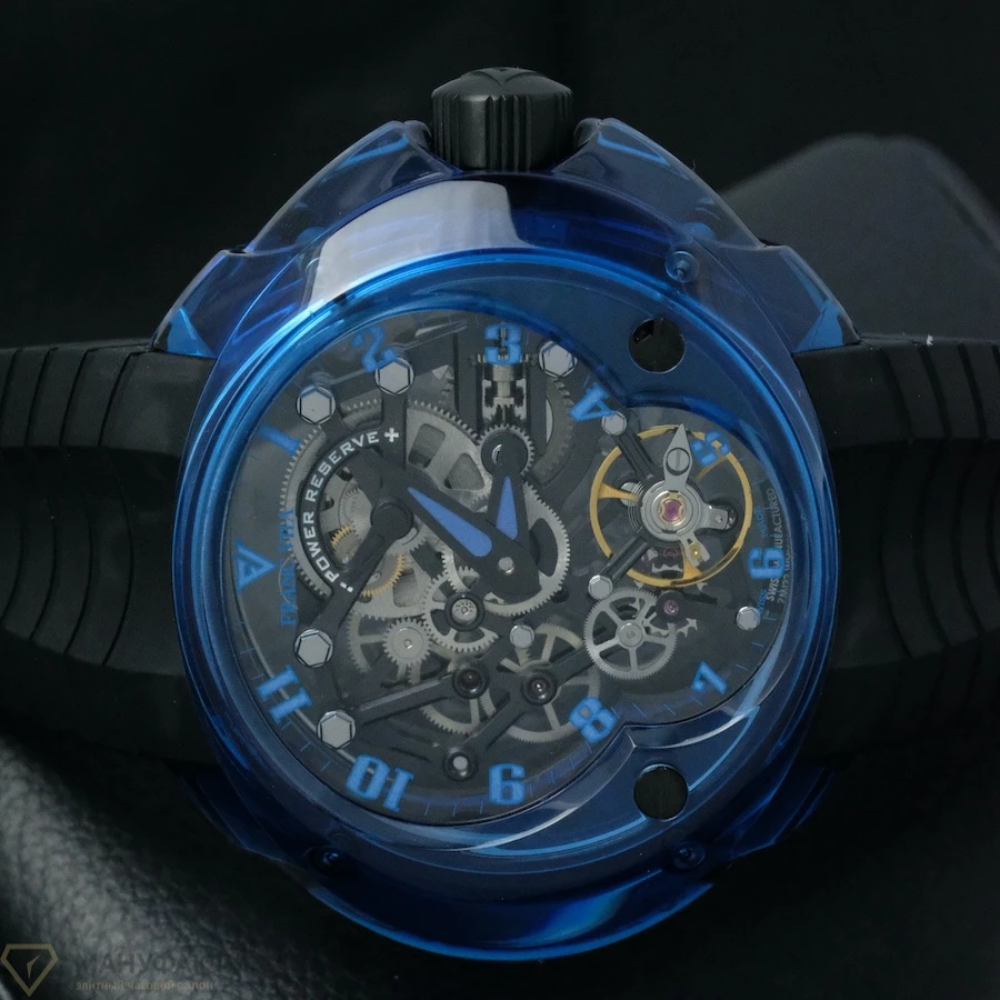 Часы Franc Vila  Cobra Skeleton Suspended Blue Neoralite  18E.NEO.V03