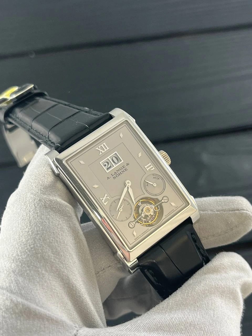 Часы A. Lange &amp; Sohne  Cabaret Tourbillon Platinum  703.025