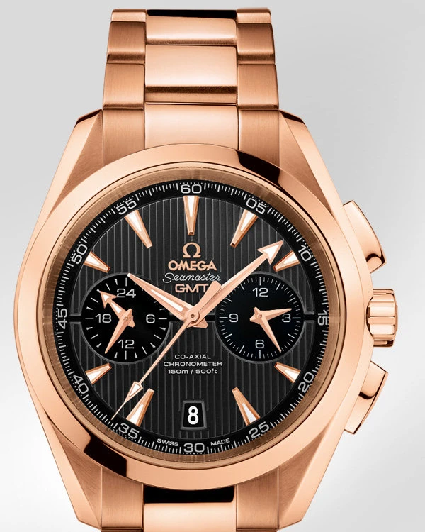 Заказать Omega  Seamaster Aqua Terra 150 M Co-Axial Gmt Chronograph 43 Mm  231.50.43.52.06.001