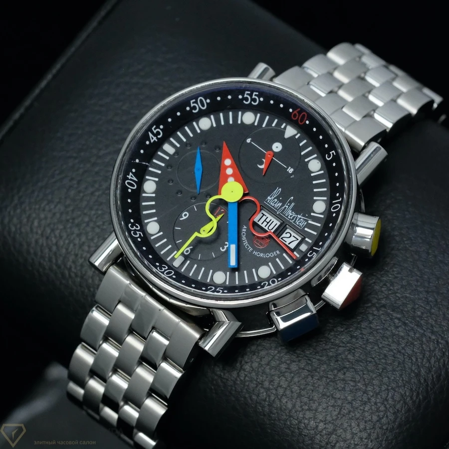 Часы Alain Silberstein  Krono Bauhaus 39,5 Mm Limited Edition  LWO 5100