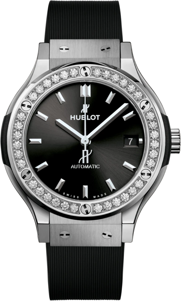 Заказать Hublot  Classic Fusion Titanium Diamonds  565.NX.1470.RX.1204