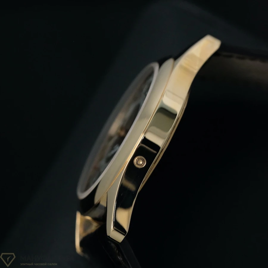 Часы Patek Philippe  Calatrava 37Mm Brown Arabic Date Rose Gold  6000R-001