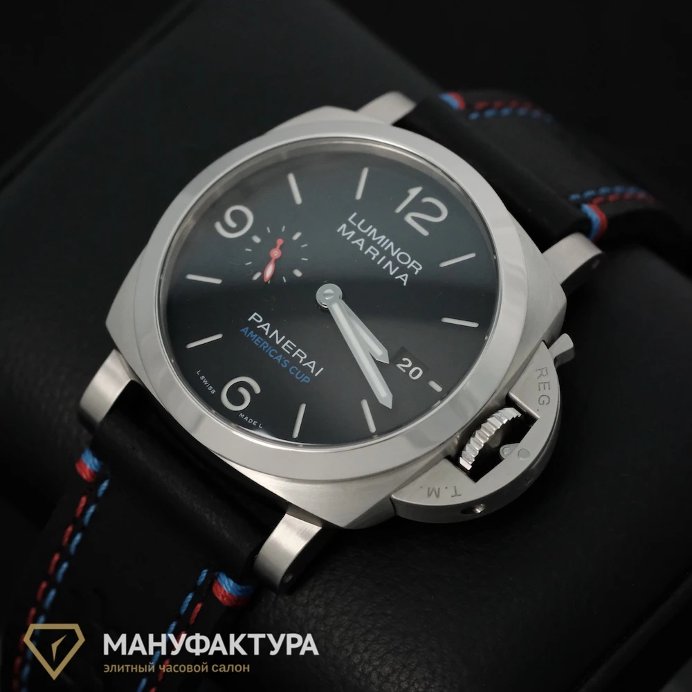 Часы Panerai  Luminor Marina 1950 America’s Cup 3 Days Automatic Acciaio 44Mm  PAM00727