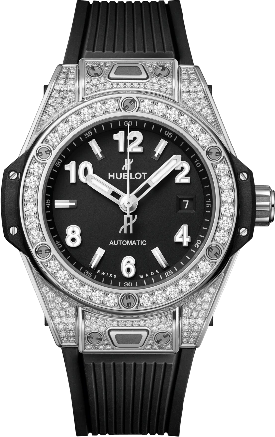 Заказать Hublot  Big Bang One Click Steel Pave  485.SX.1170.RX.1604