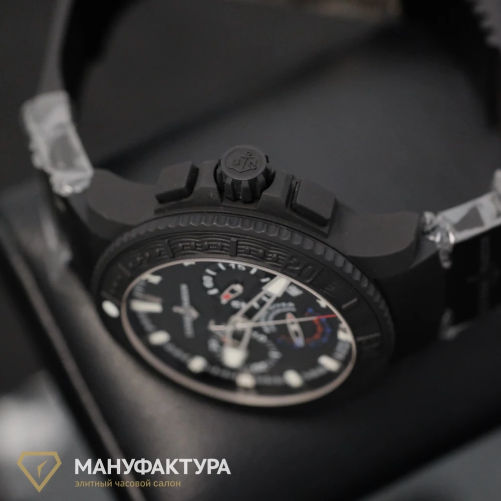 Часы Ulysse N  Black Sea Diver Chronograph  353-92-3C