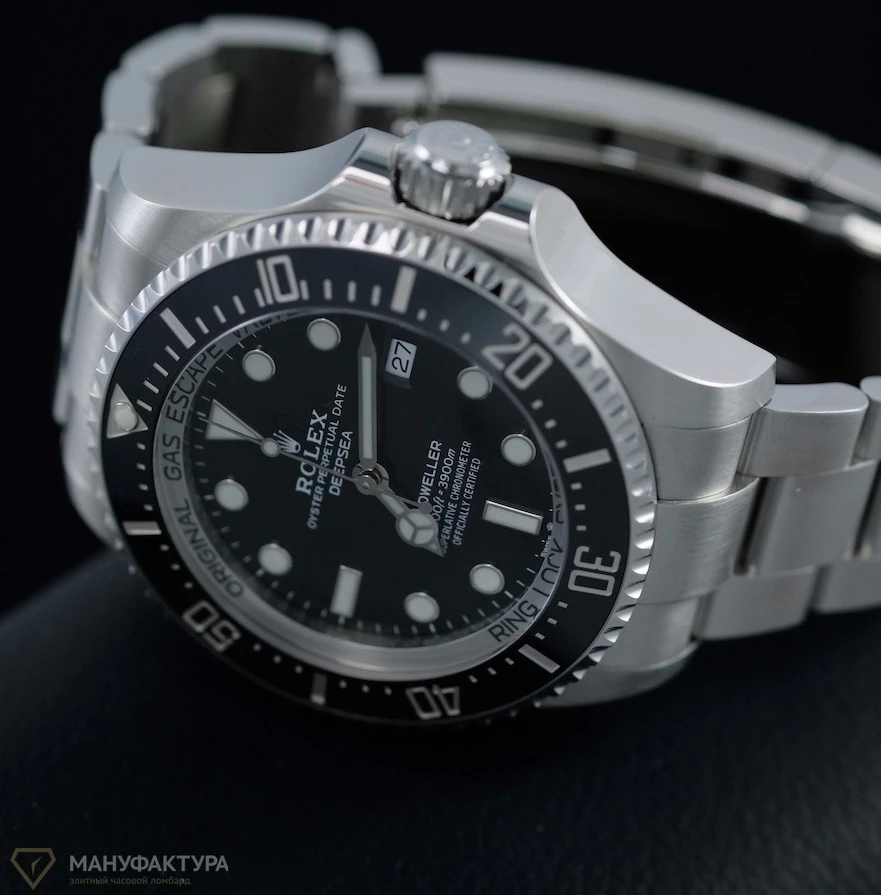 Часы Rolex  Sea-Dweller Deepsea Steel Black Dial  126660