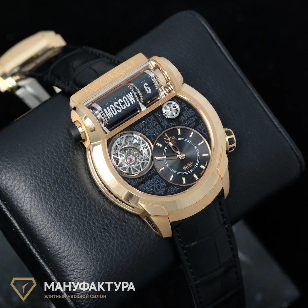 Часы Jacob &amp; Co  Epic Sf24 Tourbillon Rose Gold  ES102.40.NS.LC.A