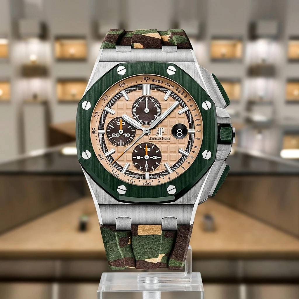 Часы Audemars Piguet  Audemars Piguet Royal Oak Offshore Chronograph Camo  26400SO.OO.A054CA.01