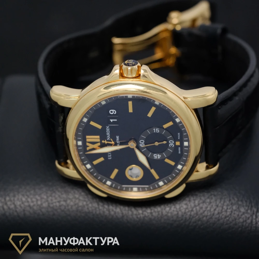 Часы Ulysse N  Dual Time Rose Gold  246-55