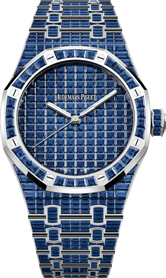 Заказать Audemars Piguet  Royal Oak Selfwinding Blue Sapphire  15514BC.SS.1284BC.02