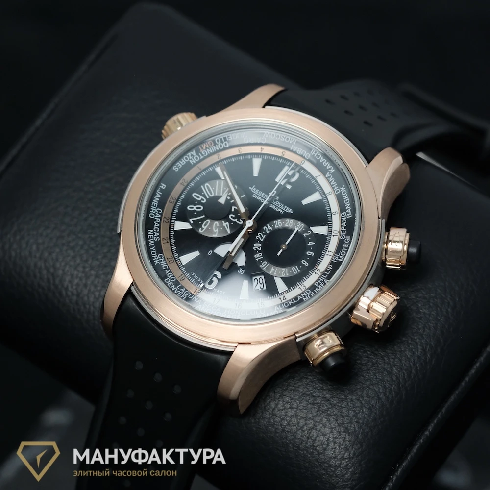 Часы Jaeger-LeCoultre  Master Kompresor Geographic Rose Gold 46 Mm  Q176247V