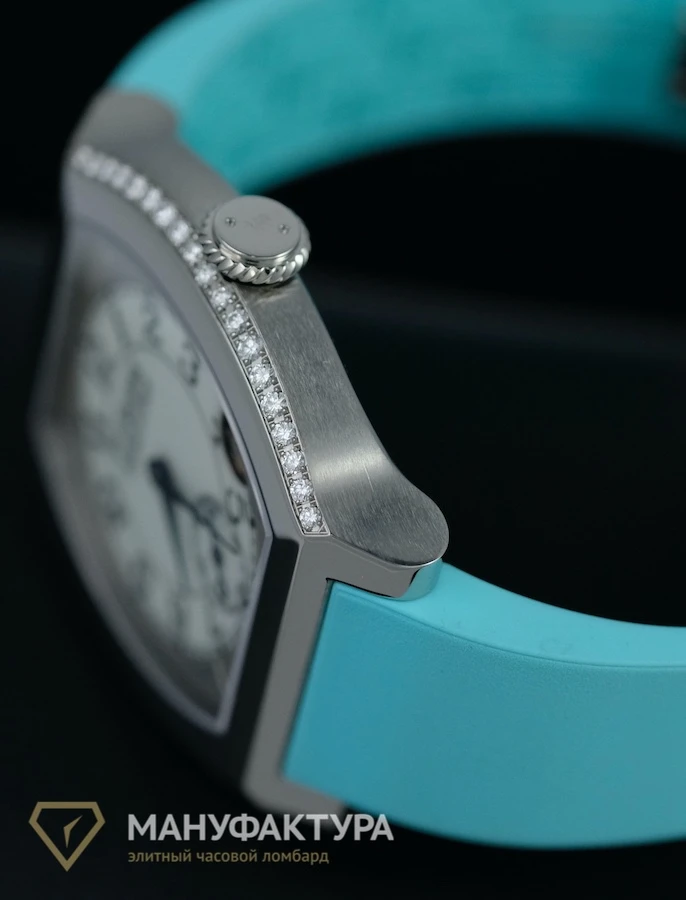 Часы F.P. Journe  Titanium Set With Diamonds Turquoise  Elegante
