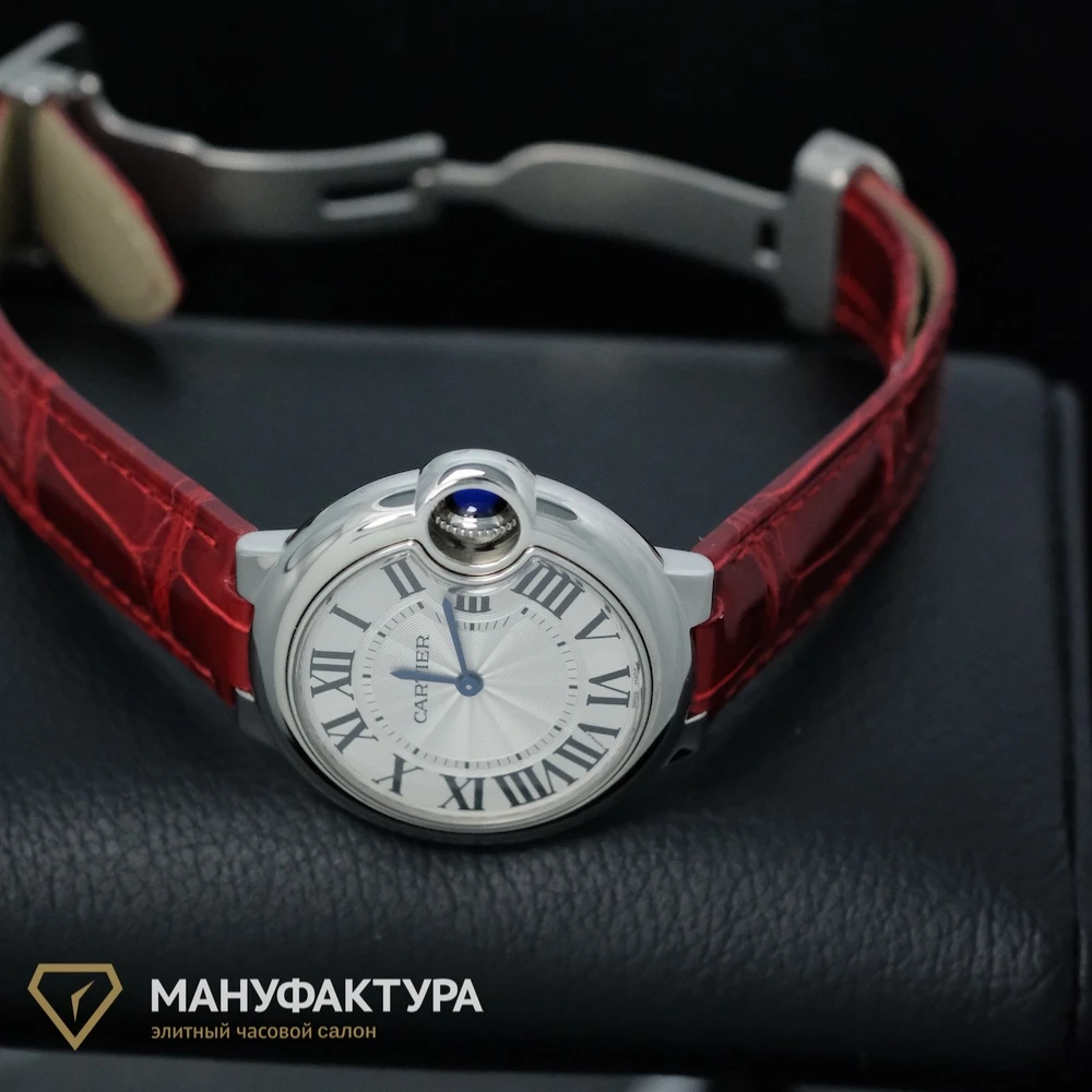 Часы Cartier  Ballon Bleu De Cartier Steel 33Mm  W6920085