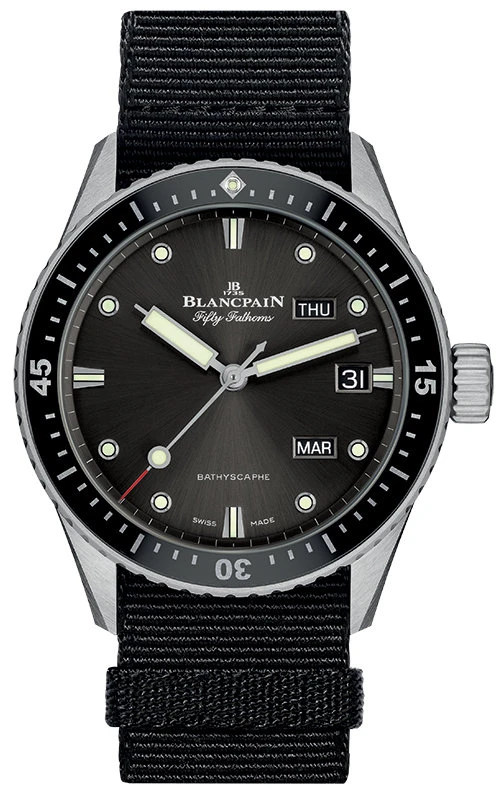 Заказать Blancpain  Fifty Fathoms Bathyscaphe  5071 1110 NABA