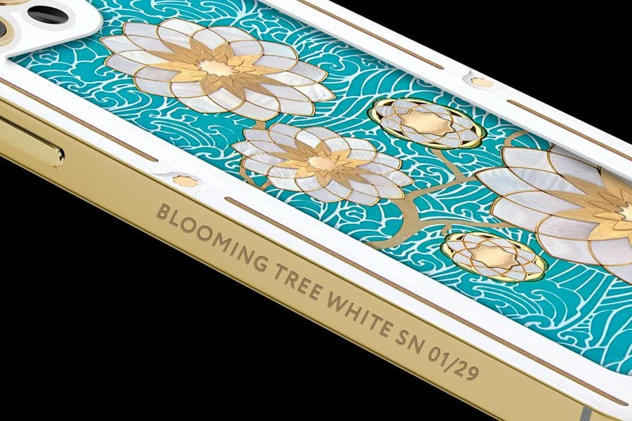 Кастомный Телефон Designa Individual  Blooming Tree White  