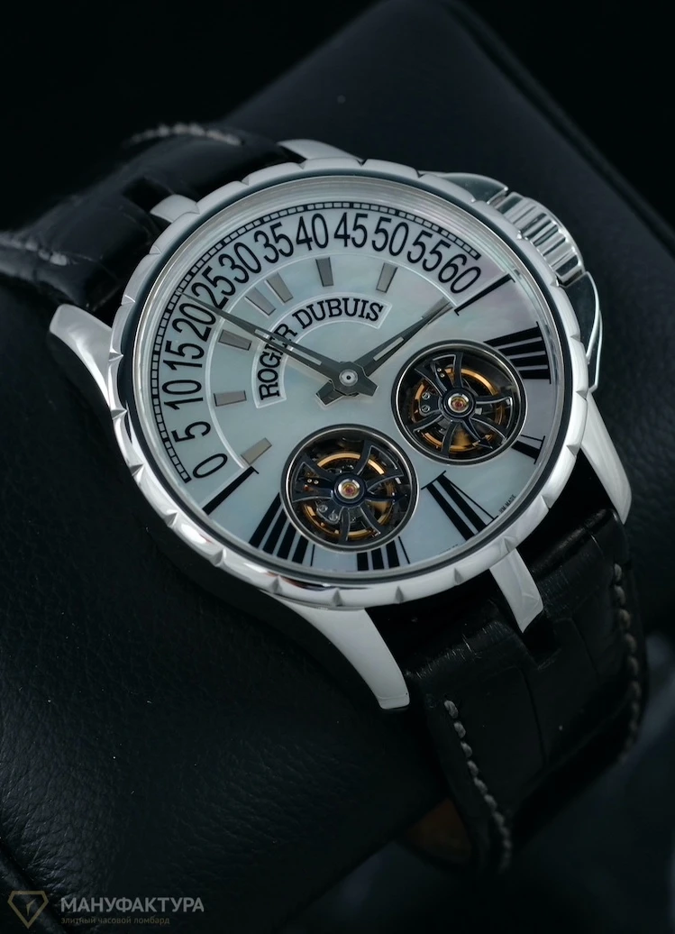 Часы Roger Dubuis  Excalibur Double Flying Tourbillon  EX45 01 9 N1.67A