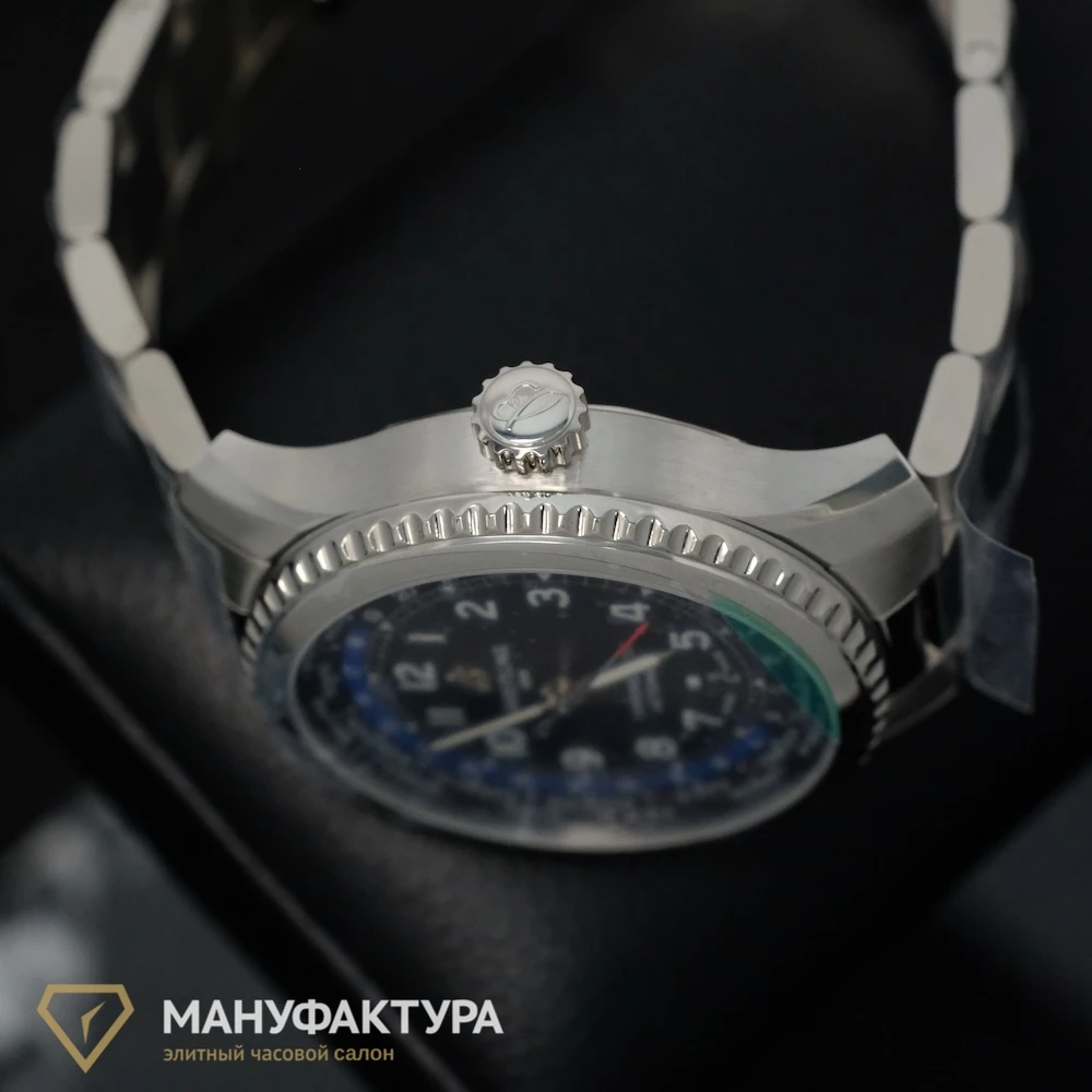 Часы Breitling  Aviator 8 B35 43 Steel - Black  AB3521U41B1A1