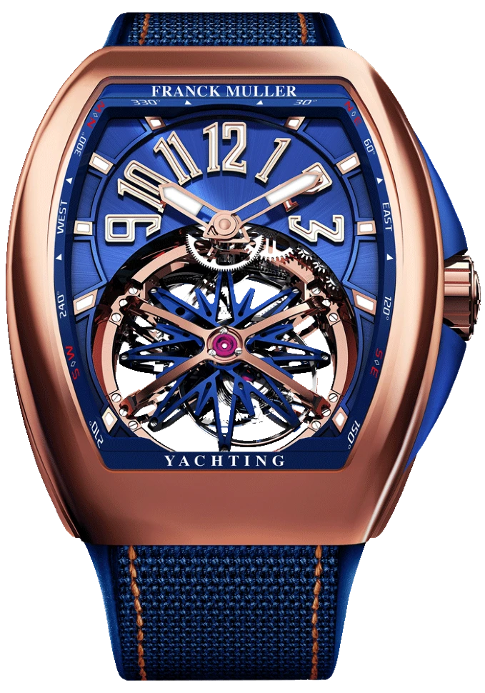 Заказать Franck Muller  Mens Collection Gravity Vanguard Yachting  V 45 T GR CS BL RG