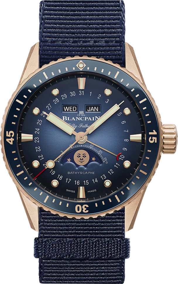 Заказать Blancpain  Fifty Fathoms Bathyscaphe  5054 3640 NAOA