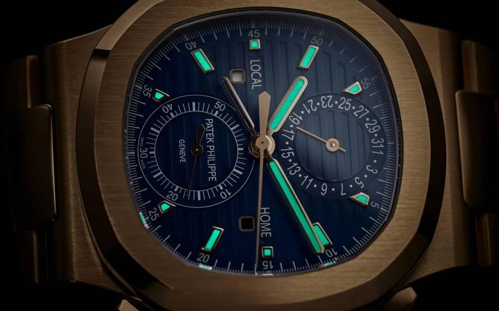 Заказать Patek Philippe  Nautilus Travel Time Chronograph  5990/1R-001