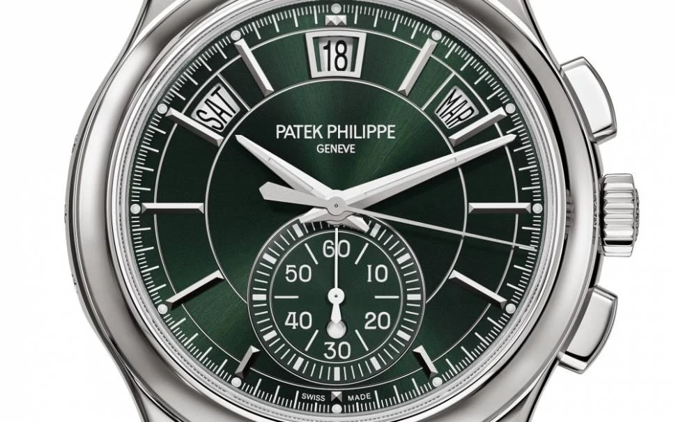 Часы Patek Philippe  Annual Calendar Chronograph Green   5905/1A-001