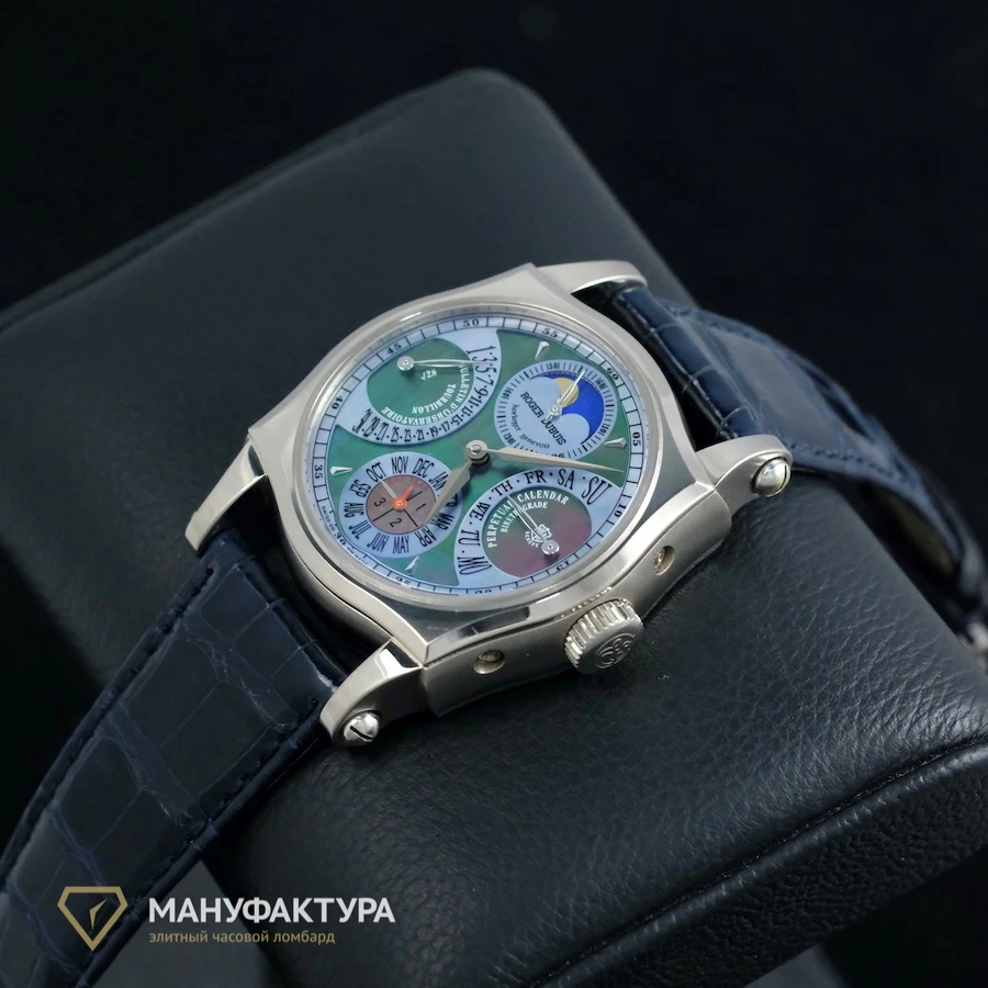Часы Roger Dubuis  Sympathie - Tourbillon Bi-Retrograde Perpetual Calendar Chronometer Limited Edition  S40 2002