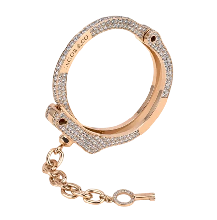 Украшение Jacob & Co  LOVE LOCKDOWN BRACELET (SIZE 16)  92561314 