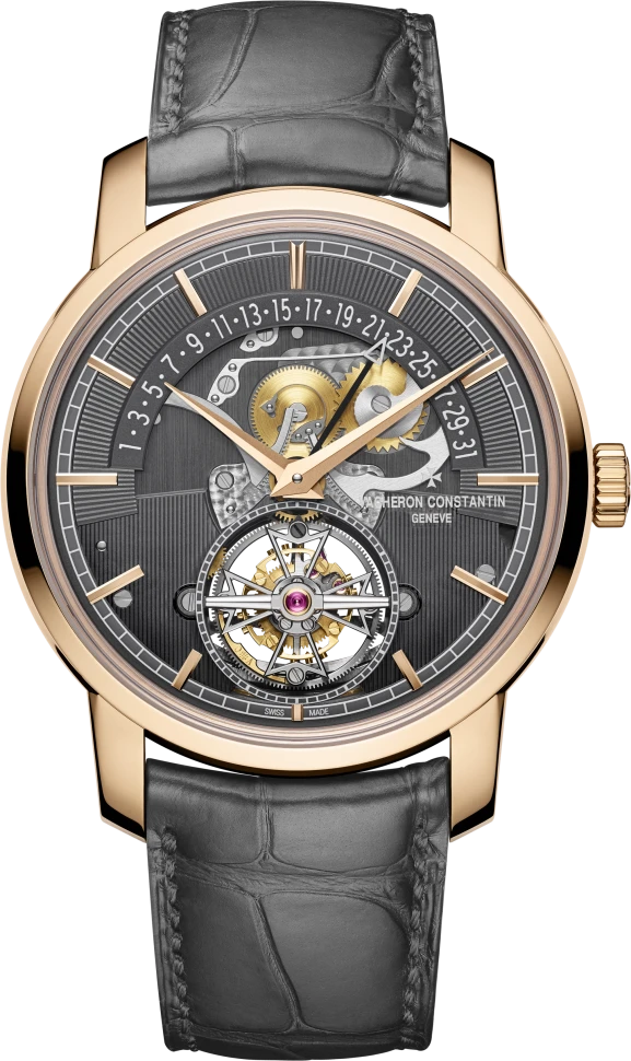 Заказать Vacheron Constantin  Traditionnelle Tourbillon Retrograde Date Openface  6010T/000R-B638