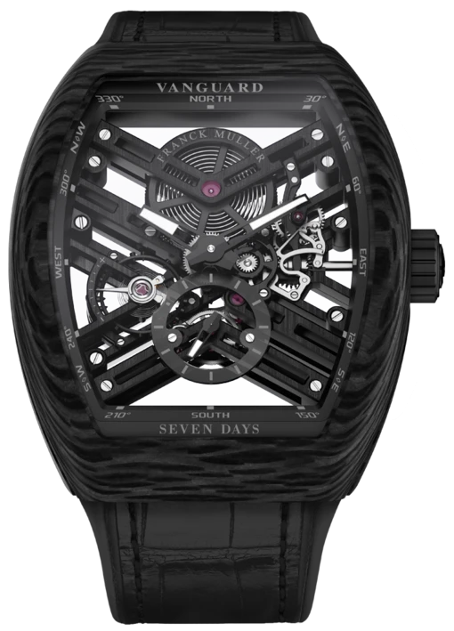 Заказать Franck Muller  Mens Collection Vanguard Skeleton  V 45 S6 SQT Carbon