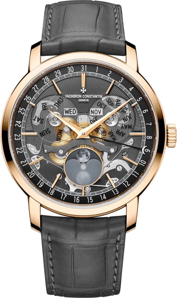 Заказать Vacheron Constantin  Traditionnelle Сomplete Calendar Openface  4020T/000R-B654