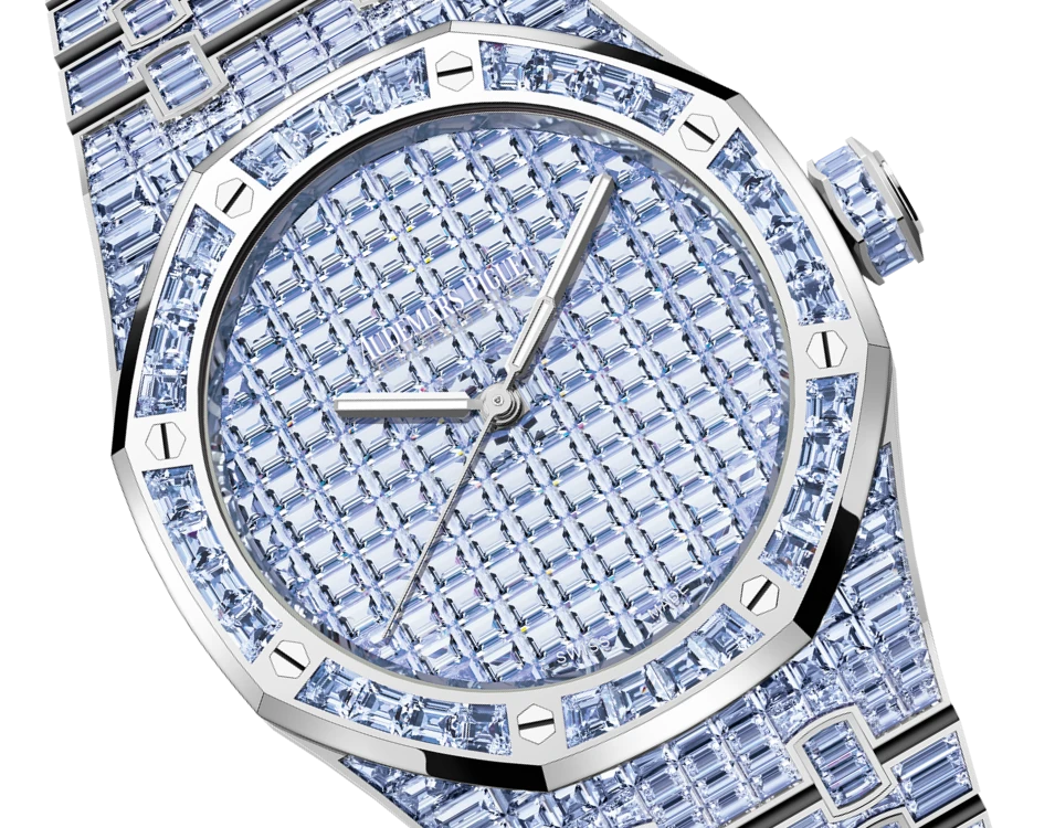 Заказать Audemars Piguet  Royal Oak Selfwinding Tanzanite  15514BC.TF.1284BC.02