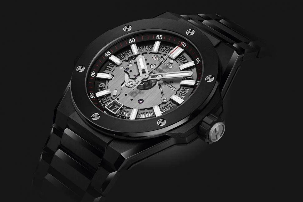 Заказать Hublot  Big Bang Integrated Time Only Black Magic  456.CX.0170.CX