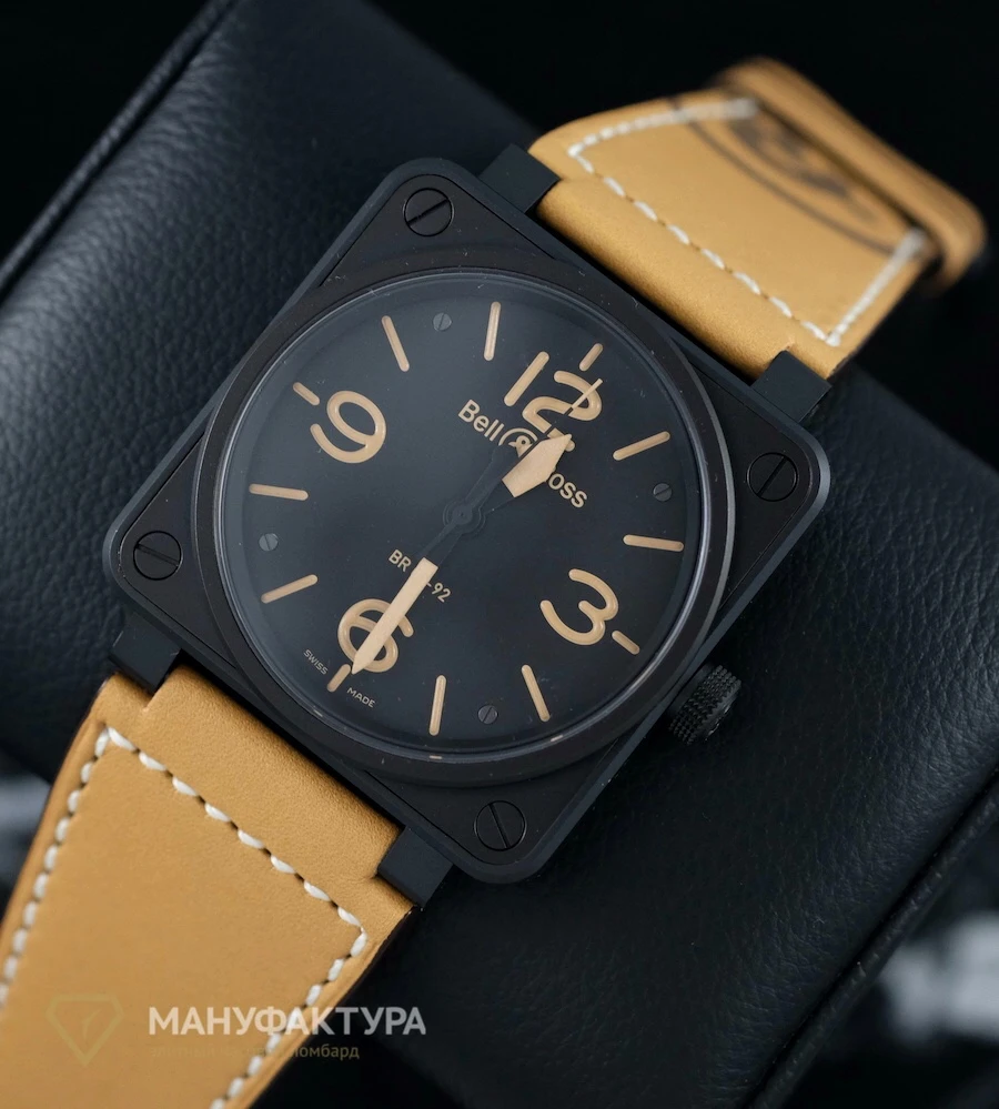 Часы Bell &amp; Ross  Heritage 46 Mm  BR 01-92