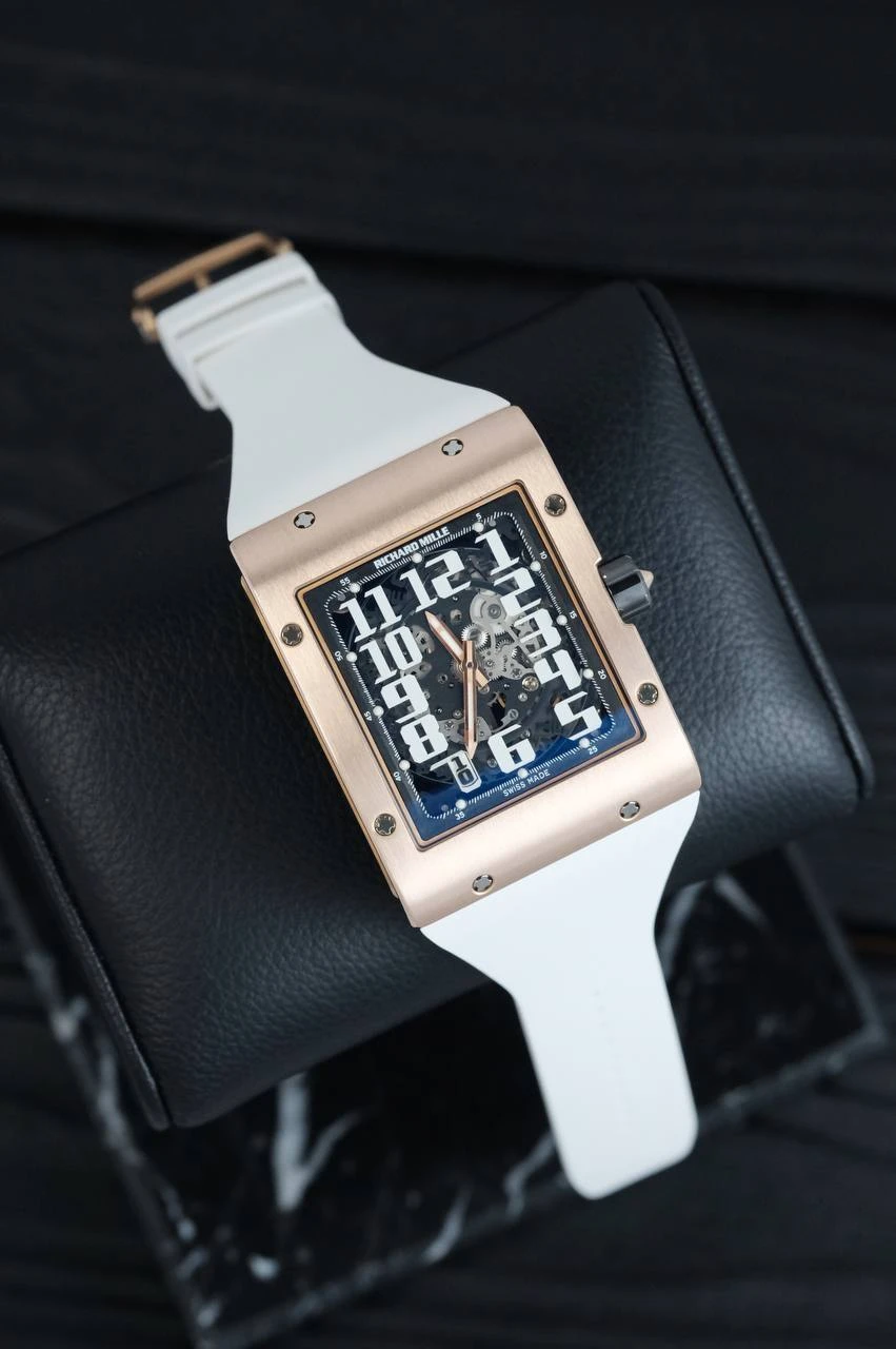 Часы Richard Mille  Extra Flat Rose Gold  RM016 