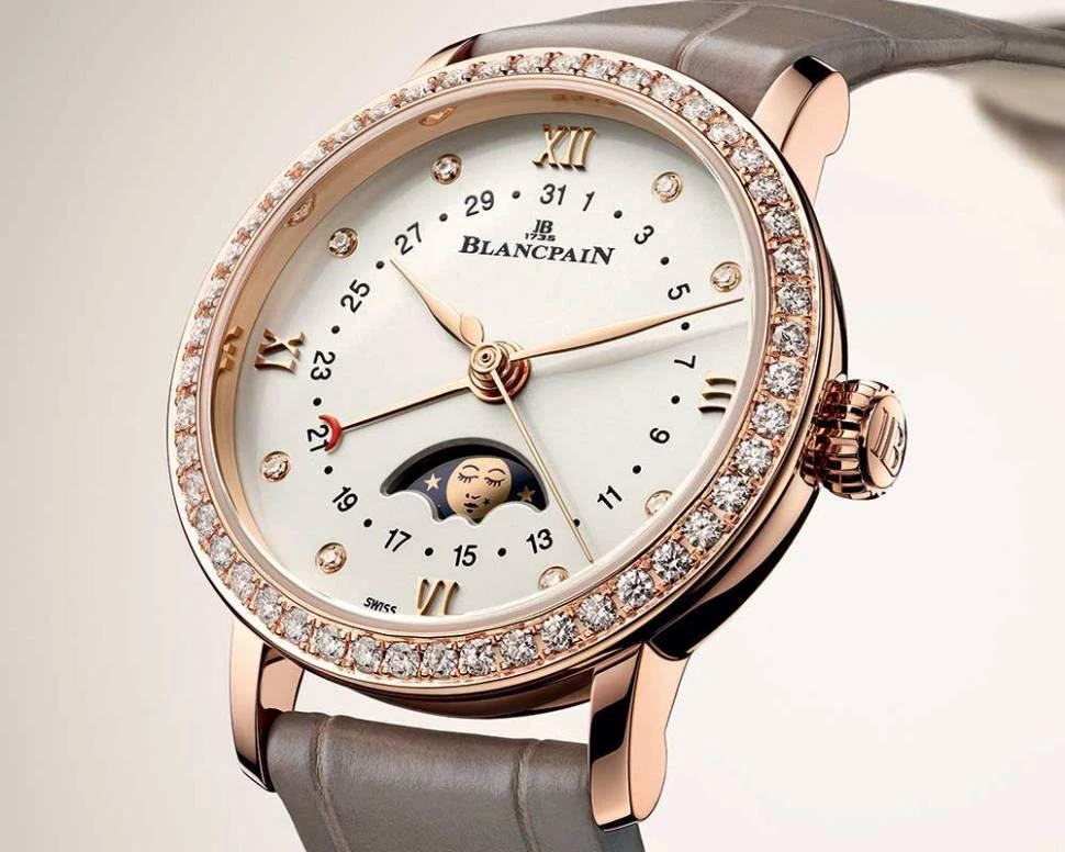 Заказать Blancpain  Villeret Quantieme Phase De Lune  6126 2987 55B