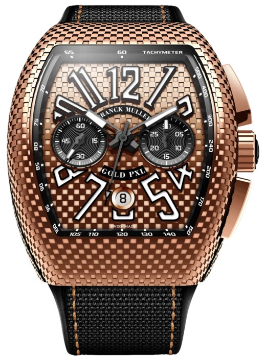 Заказать Franck Muller  Mens Collection Vanguard Pxl  V 45 CC DT GOLD PXL