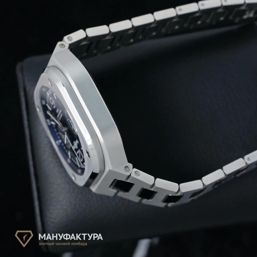Часы Bell &amp; Ross  Br 05 Chrono Blue Steel  BR05C-BU-ST/SST