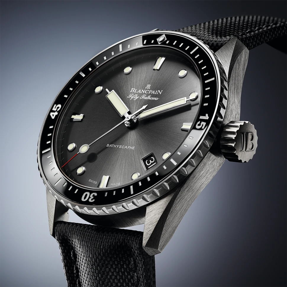 Заказать Blancpain  Fifty Fathoms Bathyscaphe  5000 0130 NABA