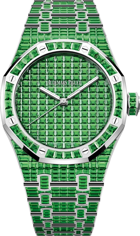 Заказать Audemars Piguet  Royal Oak Selfwinding Tsavorite  15514BC.TV.1284BC.02
