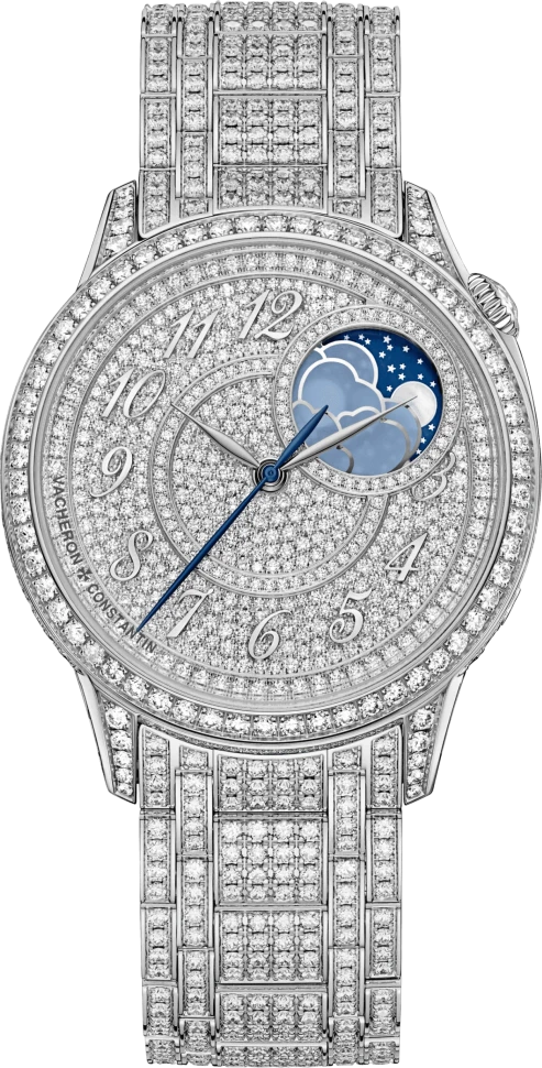 Заказать Vacheron Constantin  Egerie Moon Phase Jewellery  8016F/127G-B499