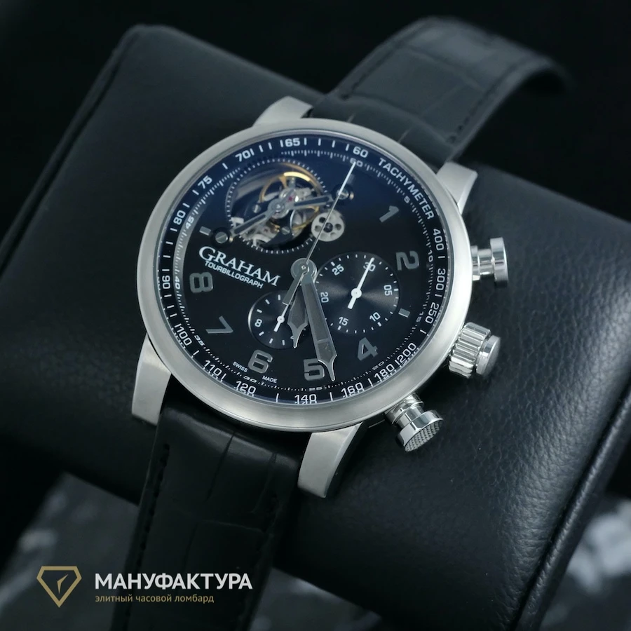 Часы Graham  Silverstone Tourbillograph  2TSAS.B02A