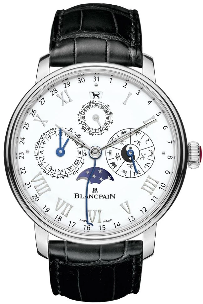 Заказать Blancpain  Villeret Calendrier Chinois Traditionnel 2018  0888F 3431 55B