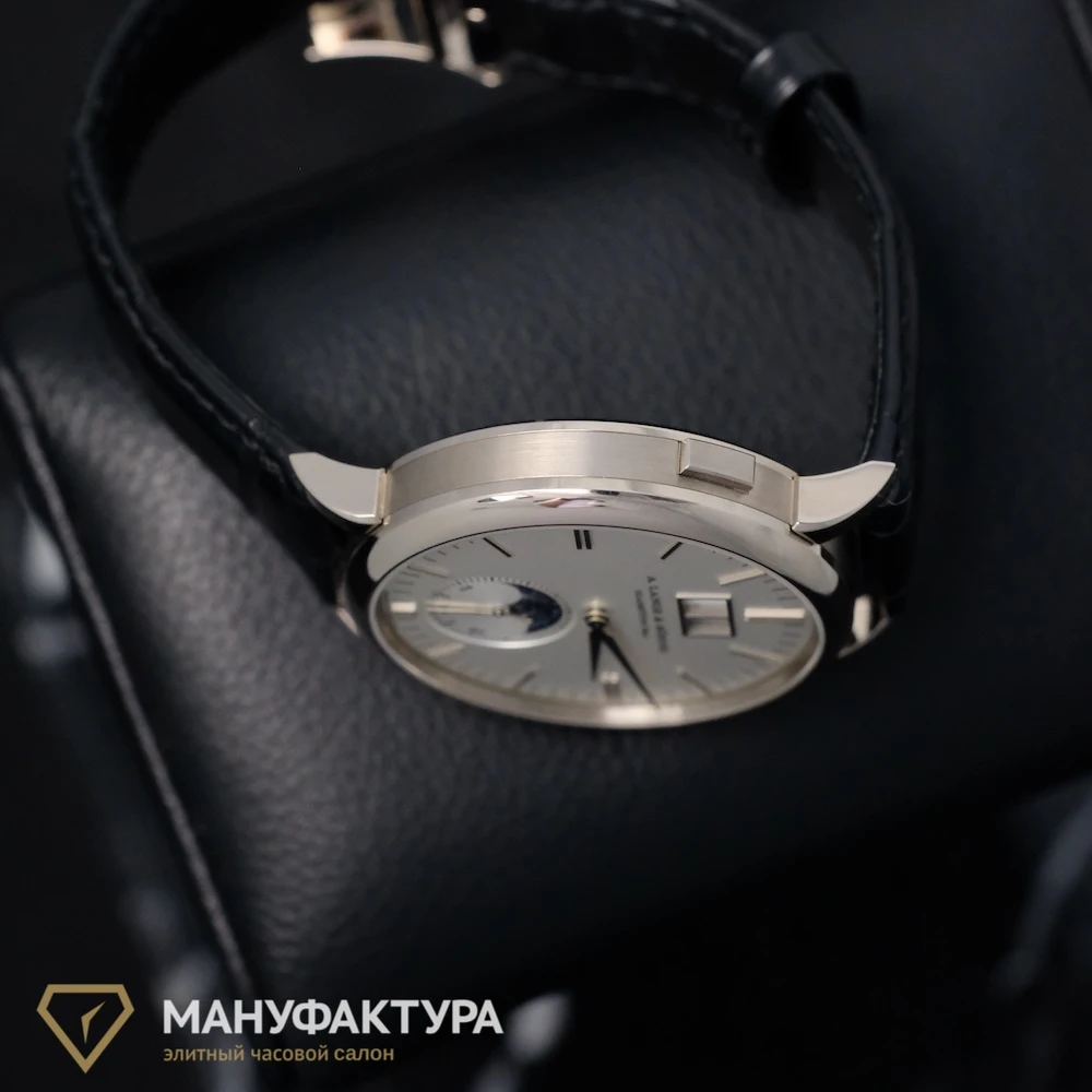 Часы A. Lange &amp; Sohne  Saxonia Moon Phase White Gold  384.026